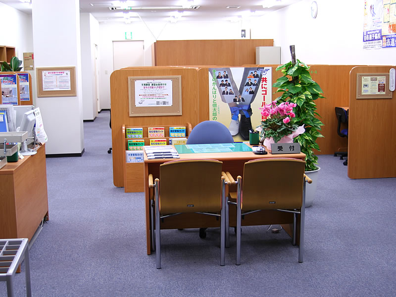 受付周辺